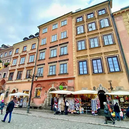 Premium Market View Old Town Apartment Warsaw